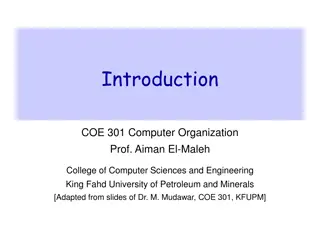 Computer Organization and Languages