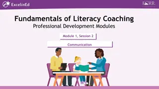 Effective Communication Strategies in Literacy Coaching