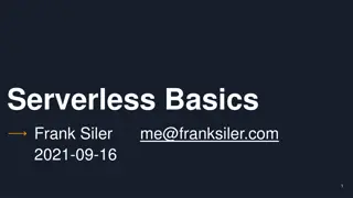 Serverless Architecture: Principles and Advantages