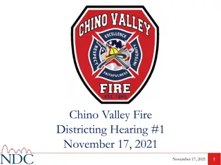 Chino Valley Fire Districting and California Voting Rights Act Overview