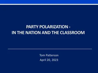 Party Polarization and Realignment in American Politics