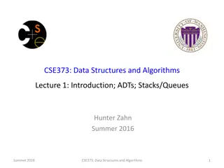 Fundamental Data Structures and Algorithms: Course Overview