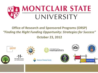 Strategies for Finding the Right Funding Opportunities in Research and Sponsored Programs