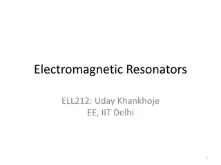 Electromagnetic Resonators and Waveguides