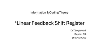 Linear Feedback Shift Registers and Reed-Solomon Codes