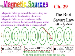 Magnetic Fields and Currents: Concepts and Problems