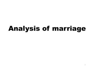 Insight into Marriage: Legal Unions and Measurement Overview