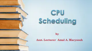 CPU Scheduling in Operating Systems