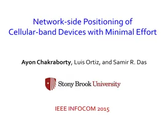 Network-Side Positioning in Cellular Networks