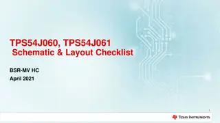 Schematic and Layout Checklist: TPS54J060/TPS54J061 BSR-MV HC