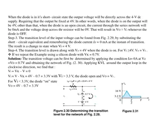 Diodes in Electronic Circuits