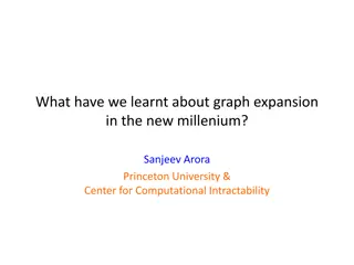Graph Expansion in the New Millennium: Advances and Insights