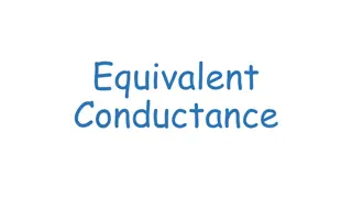 Equivalent Conductance in Electrolytes