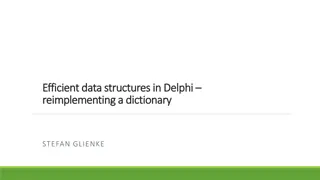 Efficient Data Structures Implementation in Delphi by Stefan Glienke