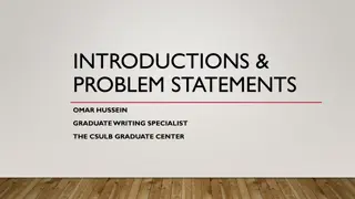 Crafting Effective Introductions: Engaging Readers and Addressing Problems