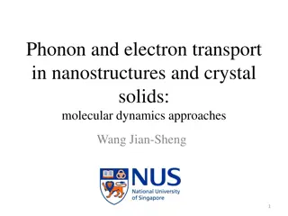 Molecular Dynamics Approaches for Phonon and Electron Transport in Nanostructures