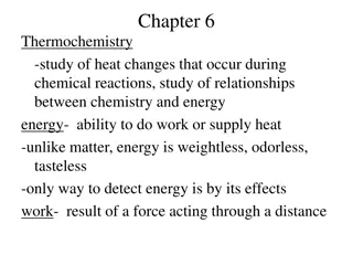 Thermochemistry: Heat, Energy, and Chemical Reactions