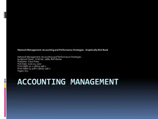 Networking Accounting Management Strategies