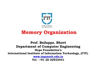 Memory Organization in Computer Engineering