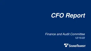 October YTD 2022 Financial Performance Review: Revenues, Expenses, and Operations