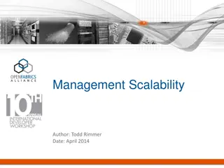 Optimizing Management Scalability for HPC and Cloud Environments