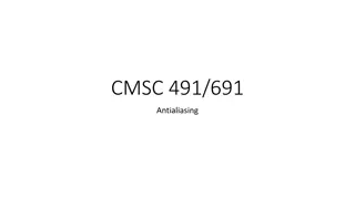 Antialiasing in Computer Graphics
