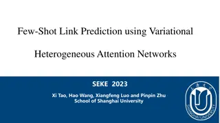 Few-Shot Link Prediction Using Variational Heterogeneous Attention Networks
