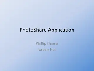 Ad-Hoc Image Sharing Project: Transfer Rate, Test Results & Future Work