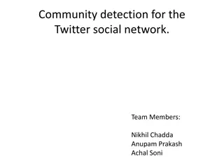 Twitter Social Network Community Detection and Clustering Analysis