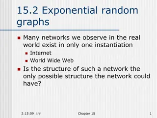 Exponential Random Graphs in Network Structures