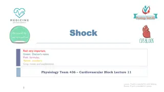 Shock: Causes, Mechanisms, and Complications