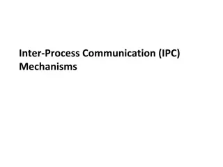 Inter-Process Communication Mechanisms