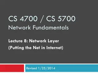Network Fundamentals and Internet Structure