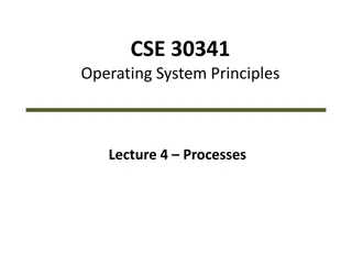 Operating System Principles: Understanding Processes and Process Control Blocks