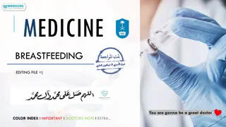 Breastfeeding Benefits and Recommendations