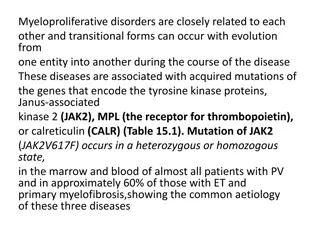 Myeloproliferative Disorders and Genetic Mutations