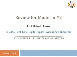 Real-Time Digital Signal Processing Laboratory Course Overview