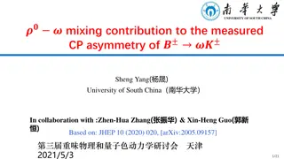 Contribution of Mixing Effects to CP Asymmetry at University of South China