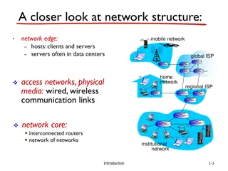 Network Access and Physical Media Structure