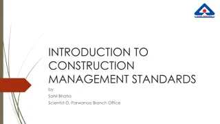 Comprehensive Construction Project Management Standards Overview
