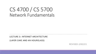 Internet Architecture through Layered Network Functionality