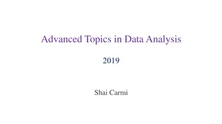 Advanced Data Analysis Techniques for Statistical Inference