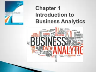Leveraging Business Analytics for Informed Decision-Making
