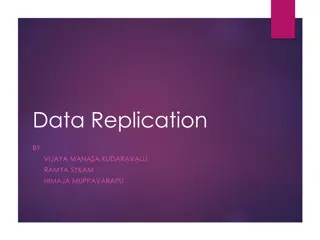 Data Replication: Benefits and Considerations