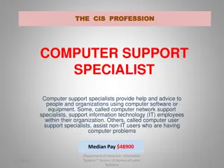 Career Opportunities in Computer Information Systems