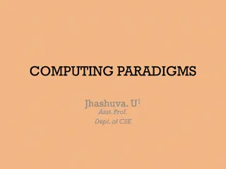 Computing Paradigms