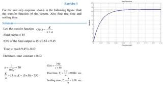 System Analysis Exercises and Solutions
