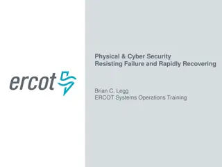 Resisting Failure and Rapid Recovery in Physical & Cyber Security Training