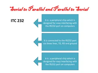 ITC-232: Serial to Parallel and Parallel to Serial