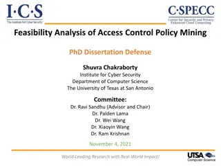 Feasibility Analysis of Access Control Policy Mining in Cyber Security